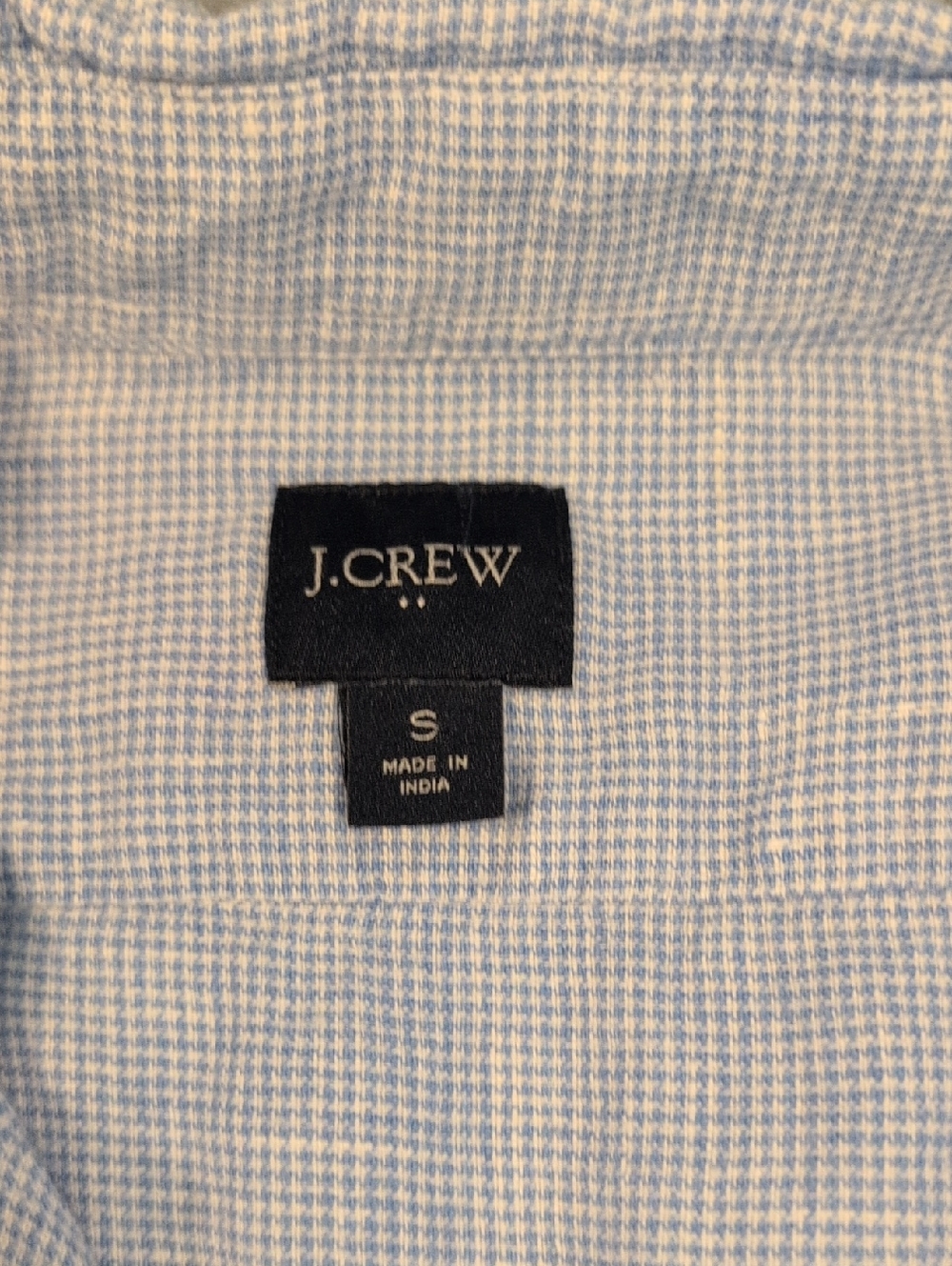 J. Crew Men's Small Linen-Cotton Long Sleeve Button Down Shirt Style #BW356 - Picture 2 of 14